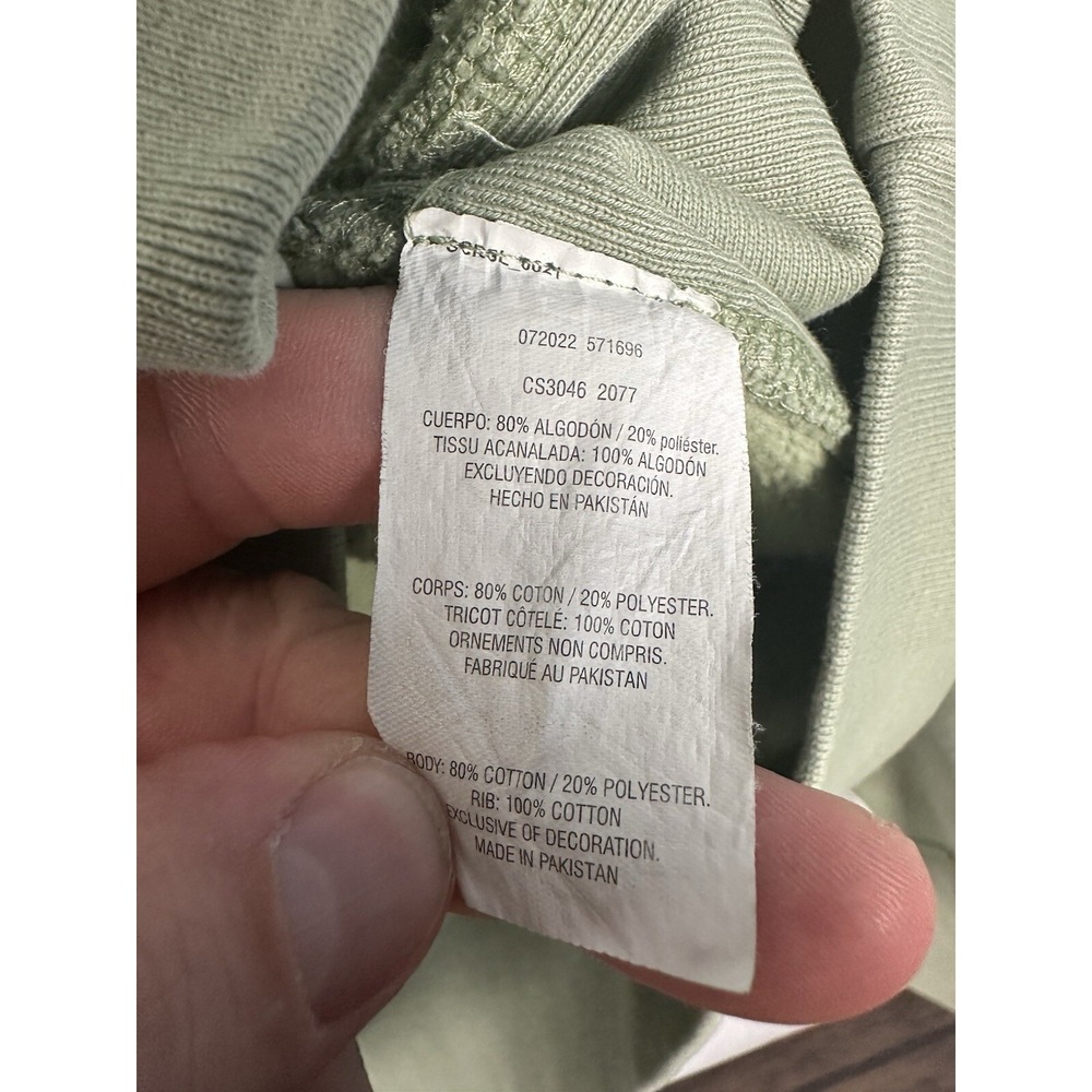 VTG Champion Emory & Henry Sweatshirt Men's XL Green Reverse Weave Fighting Bees - Picture 5 of 7